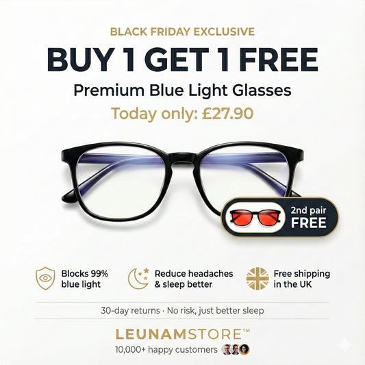 BlueSafe™ | Clear Blue Light Glasses